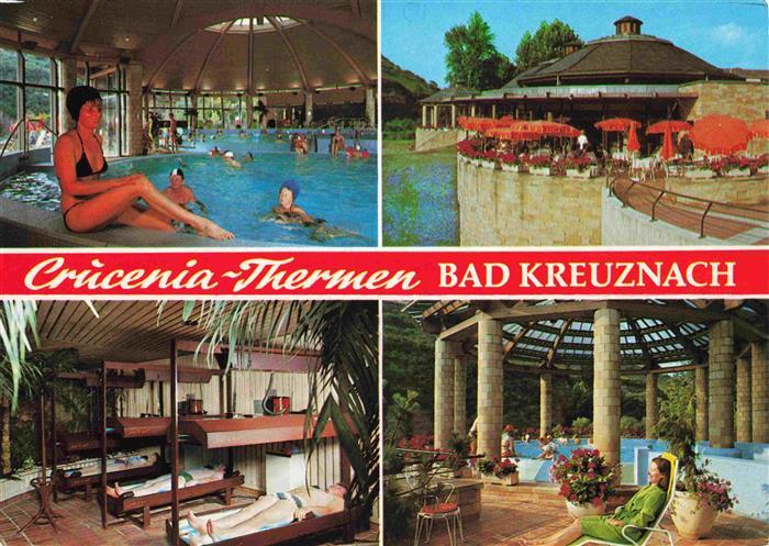 BAD KREUZNACH Crucenia Thermen Hallenbad Ruheraum Terrasse