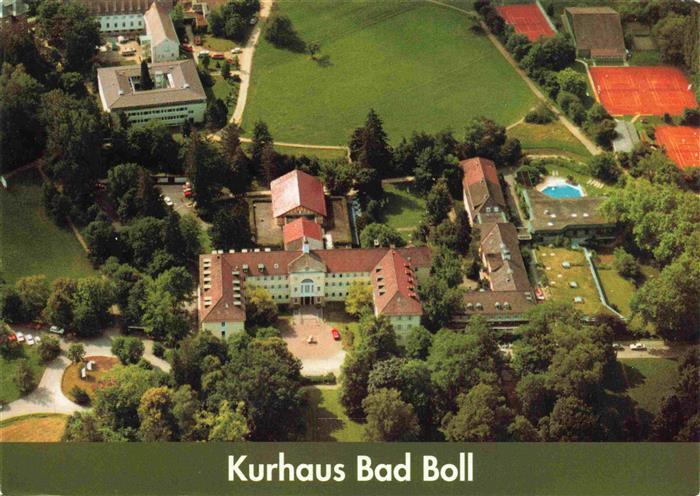 Bad Boll Kurhaus Bad Boll Fliegeraufnahme