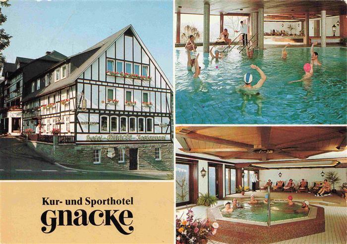 Schmallenberg Kur und Sporthotel Knacke Hallenbad Whirlpool