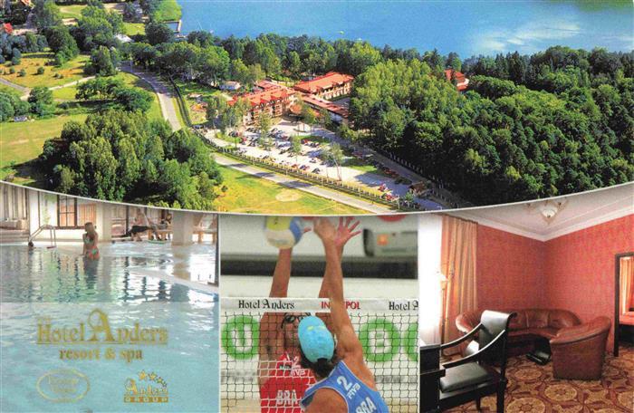Stare Jablonki PL Panorama Hotel Anders Hallenbad Volleyball Zimmer
