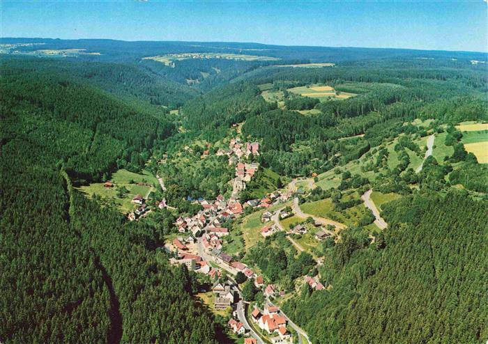 Berneck Altensteig Fliegeraufnahme