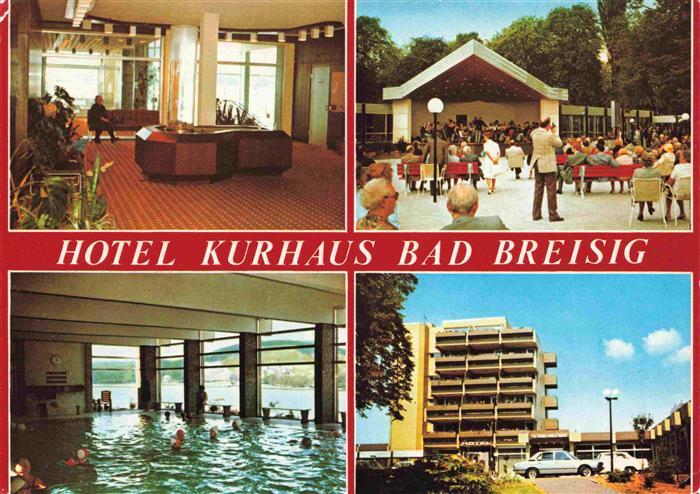 Bad Breisig Hotel Kurhaus Bad Reisig Foyer Hallenbad Musikpavillon