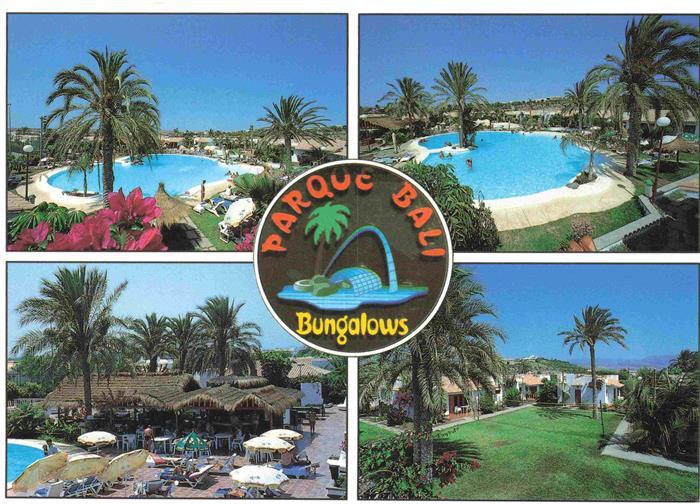 Maspalomas Gran Canaria ES Parque Bali Bungalows Pools Park