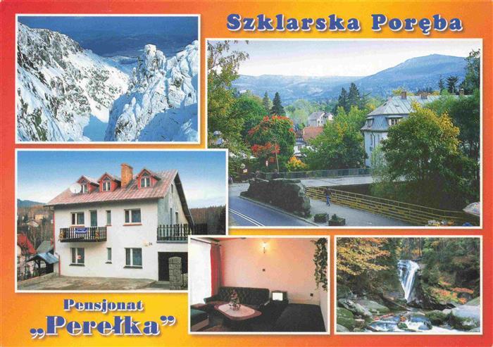 Szklarska Poreba Schreiberhau Riesengebirge PL Pensjonat Perelka Teilansichten