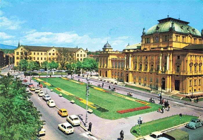 Zagreb Agram Croatia Stadtplatz