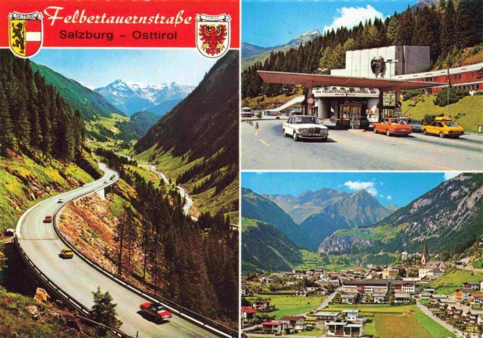 SALZBURG  AT Felbertauernstrasse Suedportal Matrei Panorama