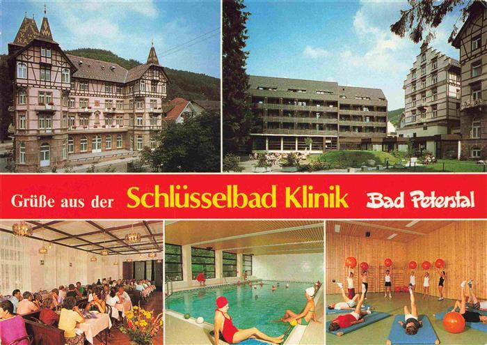 Bad Peterstal-Griesbach Schluesselbad Klinik Speisesaal Hallenbad Gymnastikhalle