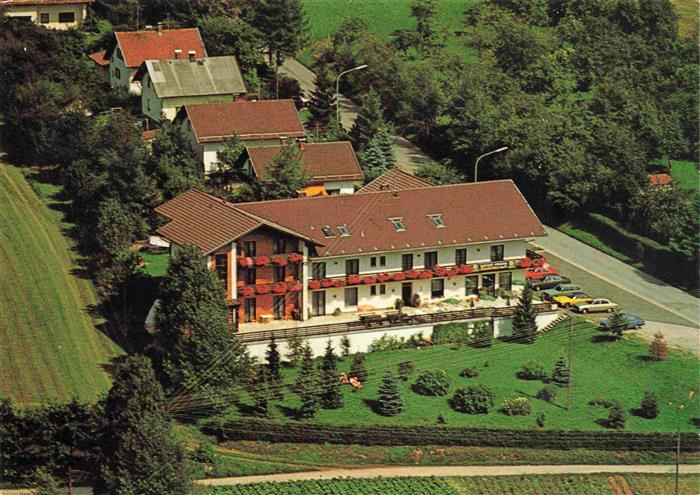 Arnbruck REGEN Bayern Gasthof Pension Hubertus Fliegeraufnahme