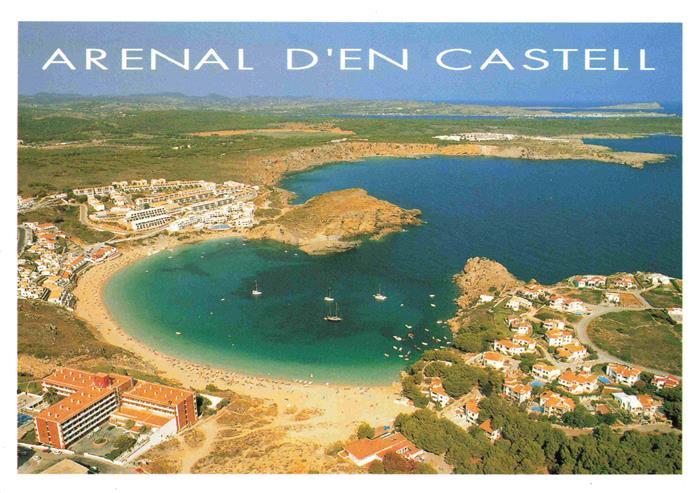 Arenal d en Castell Fliegeraufnahme