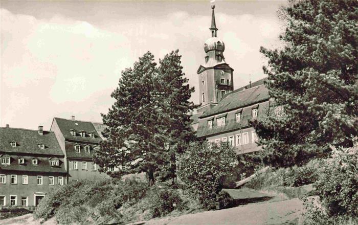 Hohenstein-Ernstthal Partie an der Kirche