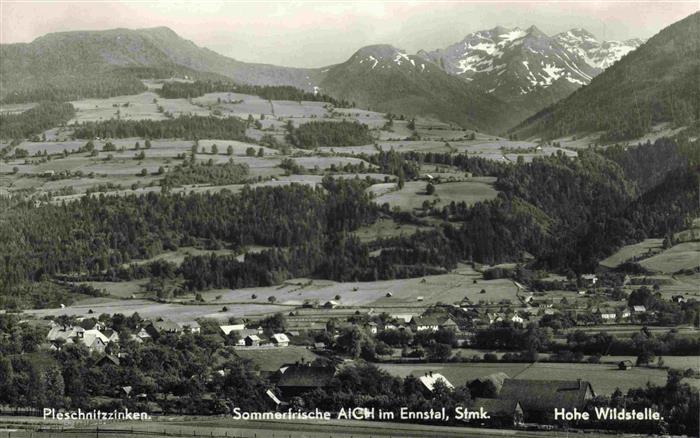 Aich Ennstal Aich-Assach Steiermark AT Panorama Ennstal Hohe Wildstelle Sommerfr