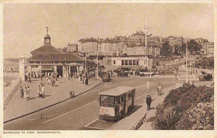 Bournemouth UK Entrance to pier
