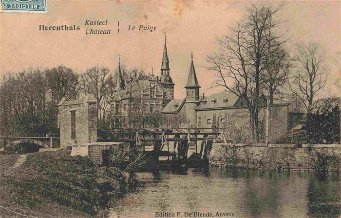 Herenthals Belgie Kasteel Château Le Paige