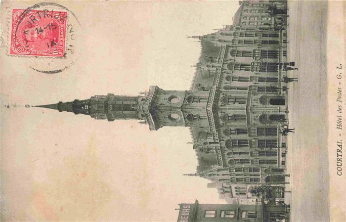 Courtrai KORTRIJK Flandre Belgie Hôtel des Postes
