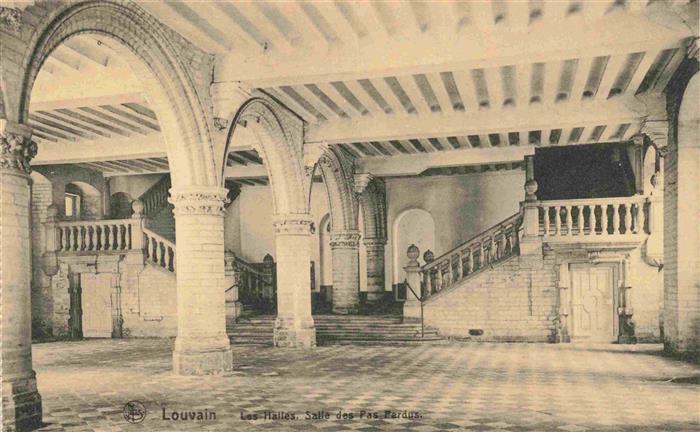 Louvain  Loewen Belgie Les Halles Salle des Pas Perdus