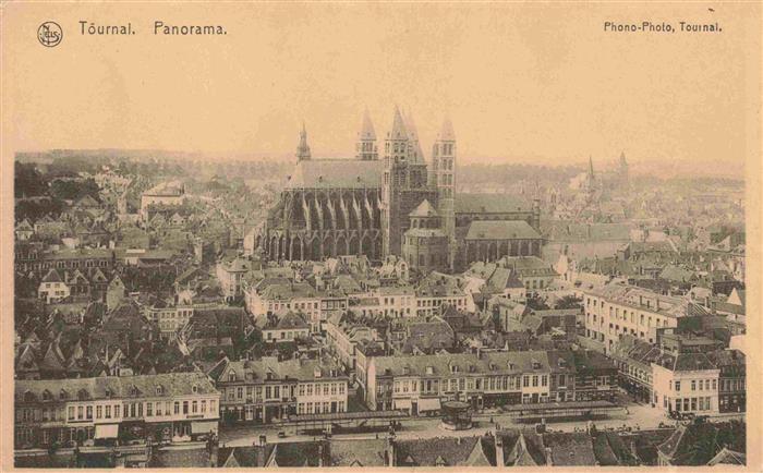 TOURNAI Doornik Doornyk Hainaut Belgie Panorama