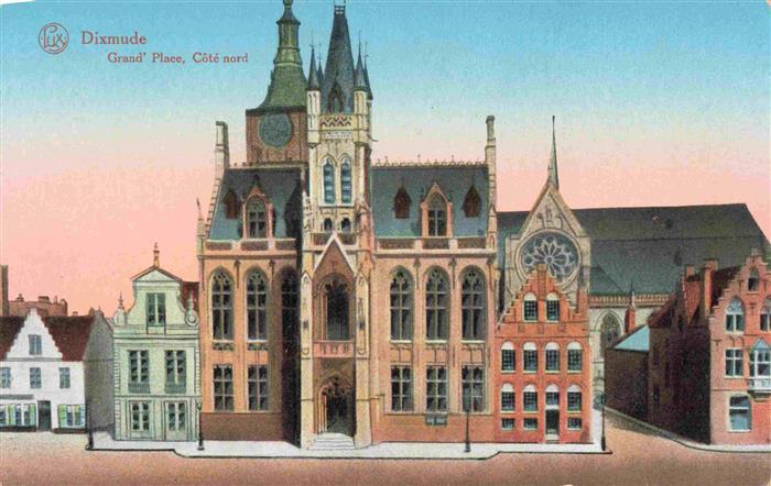 Dixmude Diksmuide Dilsmuide Belgie Grande Place Eglise