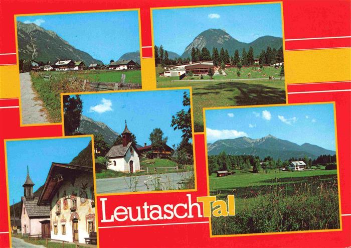 Leutasch Tirol AT Panorama Obern Alpenbad Gasse Moos Neuleutasch