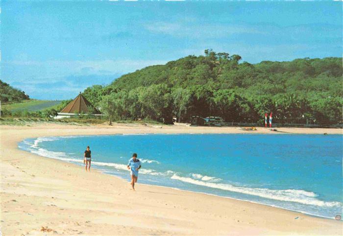 Great Keppel Island Australia Squeaky Fisherman's Beach looking towar
