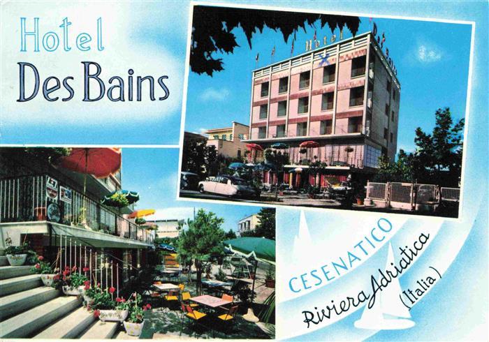 CESENATICO IT Hotel des Bains Restaurant Terrasse