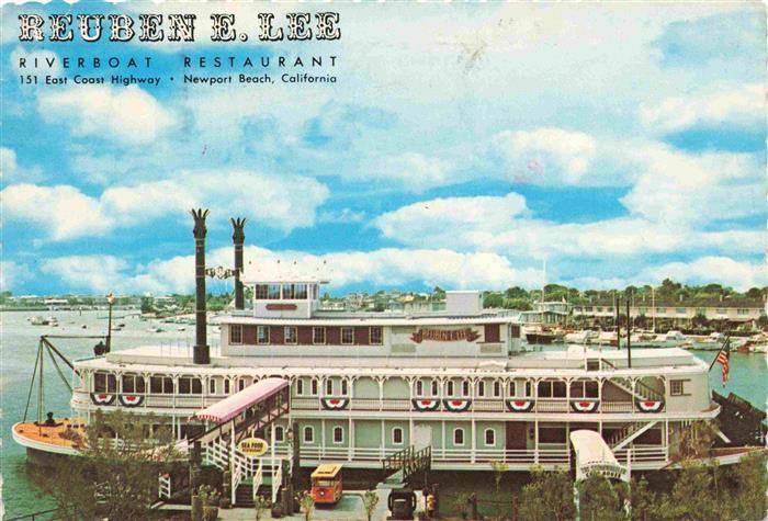 Newport Beach California USA Reuben E. Lee Riverboat Restaurant