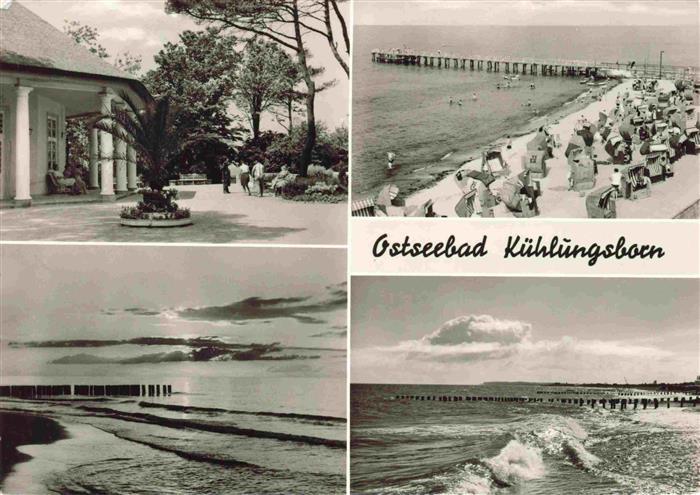 KueHLUNGSBORN Ostseebad Strand Kuestenpanorama Parkanlagen