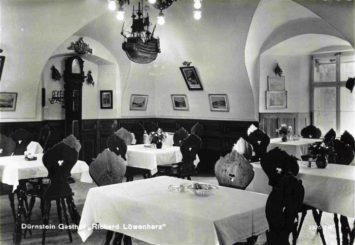 Duernstein Wachau AT Gasthof Richard Loewenherz Restaurant