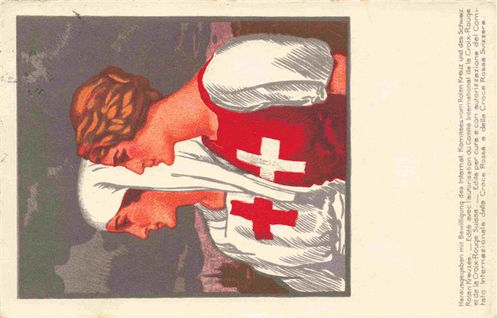 Helvetia Schweiz Rotes Kreutz