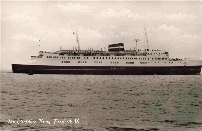 Dampfer Oceanliner Kong Frederik IX