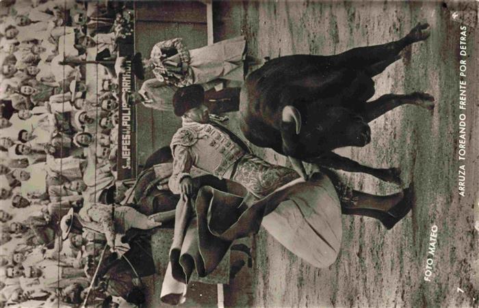 Corrida de Toros Stierkampf Bullfight-- Spanien Barcelona