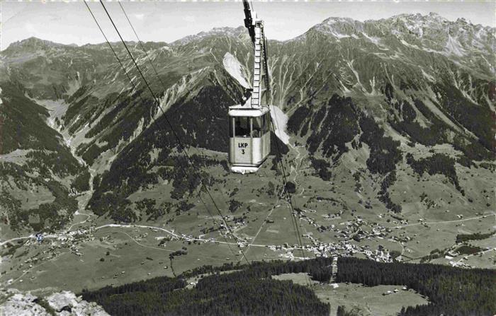 Seilbahn Cable-Car Telepherique Gotschnagrat Parsenn