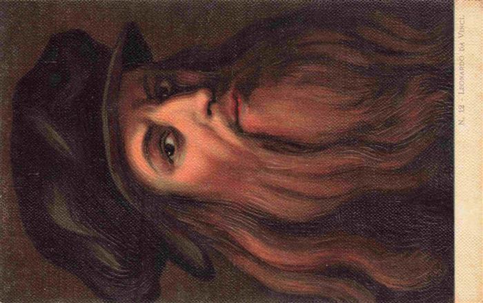 Leonardo Da Vinci Cartolina