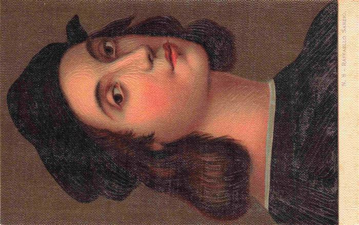 RAFFAEL RAFFAELLO RAPAHEL Kuenstlerkarte Cartolina