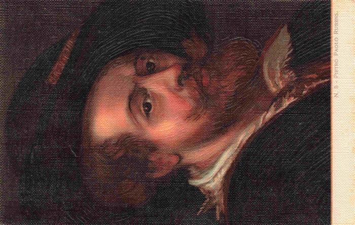 RUBENS Paul-Peter Pierre-Paul Kuenstlerkarte N 5