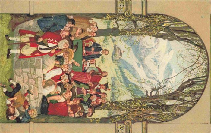 Bundesfeier Schweiz Soldaten Kinder  Bern