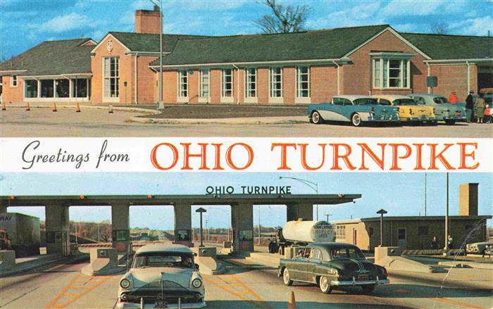 Autobahn Autostrada Autoroute Highway Ohio turnpike USA