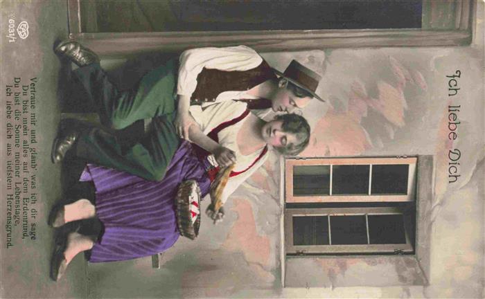 Foto EAS Nr. 6031/1 Hut Liebe Poesie