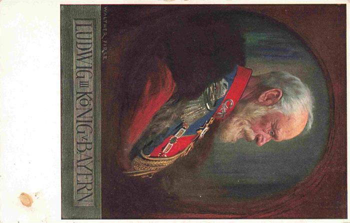 Adel Bayern Monarchie Ludwig III Walther Firle