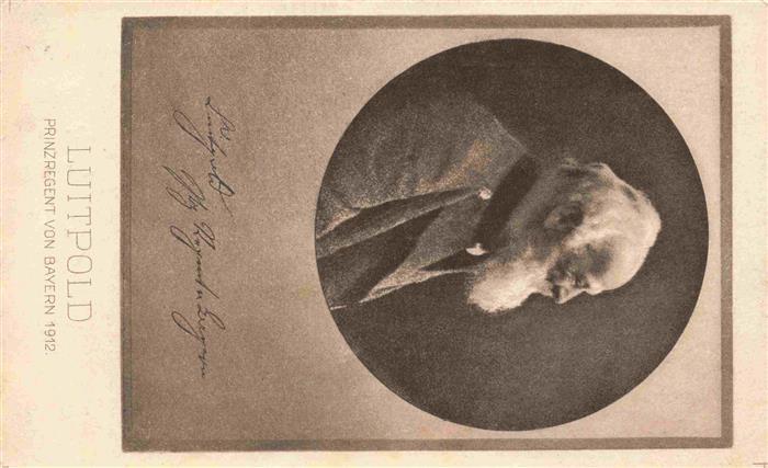 Adel Bayern Monarchie Prinz Regent Luitpold