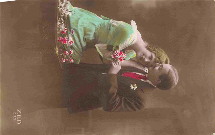 Foto ZED Nr. 275 Paar Liebe Rosen France