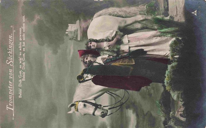 Foto PH Nr. 4416-3 Trompeter vo Säckingen Pferd Bur