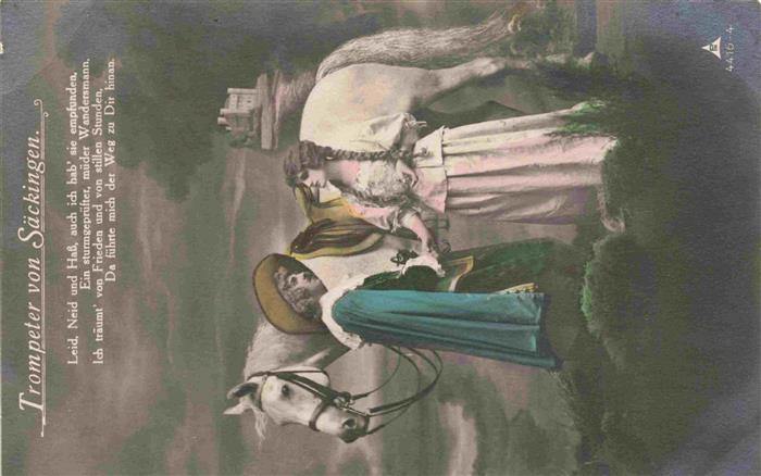 Foto PH Nr. 4416-3 Trompeter von Säckingen Pferd Bu