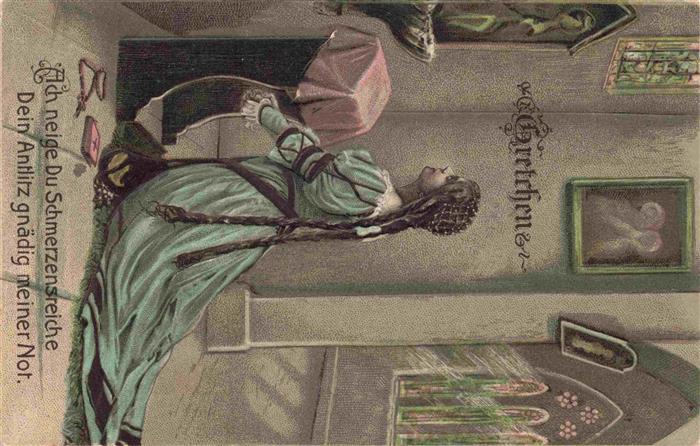 GOETHE Johann Wolfgang von Dichter Gretchen Gebet