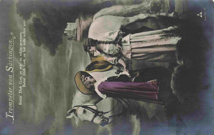 Foto PH Nr. 4416-6 Pferd Trompeter von Säckingen