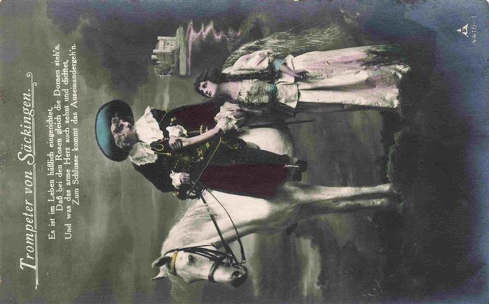 Foto PH Nr. 4416-1 Pferd Trompeter von Säckingen