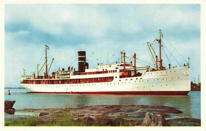 Dampfer Oceanliner S/S Ariandne Finland Helsinki