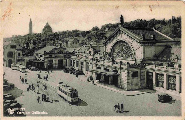 Strassenbahn Tramway-- Liege Gare de Quillemins