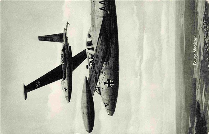 Flugzeuge Militaria Bundeswehr fouga Magister Offenbach/M