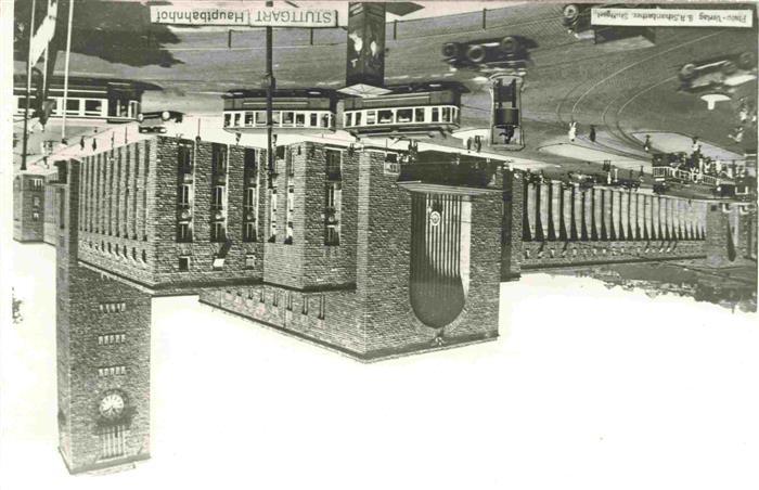 Strassenbahn Tramway-- Stuttgart Haupbahnhof