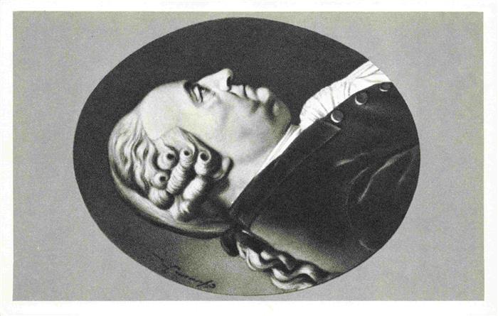 GOETHE Johann Wolfgang von Dichter Johann Caspar Dichters Vater